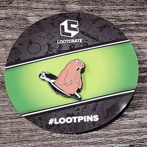 Loot Crate Exclusive Shadows Groundhog Metal pin